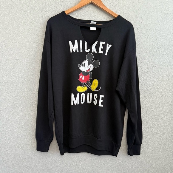Mickey Mouse‎ Keyhole Sweater Size XL EUC - Picture 1 of 4